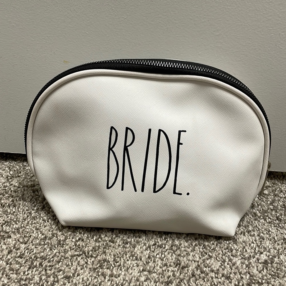 Rae Dunn BRIDE cosmetic Bag